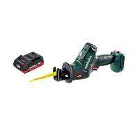 Metabo SSE 18 LTX Compact Scie sabre sans fil 18 V 13 mm + 1x batterie LiHD 4,0 Ah - sans chargeur