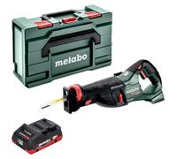 Metabo SSEP 18 LT BL Scie sabre sans fil 18 V 32 mm Brushless + 1x batterie LiHD 4,0 Ah + Metabox - sans chargeur
