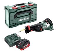 Metabo SSEP 18 LT BL Scie sabre sans fil 18 V 32 mm Brushless + 1x batterie LiHD 5,5 Ah + chargeur + Metabox