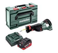 Metabo SSEP 18 LT Scie sabre sans fil 18 V 32 mm + 1x batterie LiHD 5,5 Ah + chargeur + Metabox