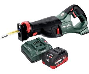 Metabo SSEP 18 LT Scie sabre sans fil 18 V 32 mm + 1x batterie LiHD 8,0 Ah + chargeur