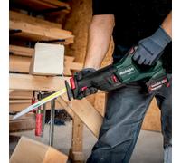 Metabo SSEP 18 LT Scie sabre sans fil 18 V 32 mm Solo - sans batterie, sans chargeur