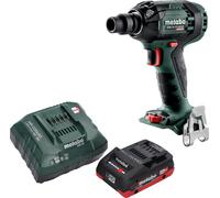 Metabo SSW 18 LTX 300 BL Visseuse à choc sans fil 18 V 300 Nm 1/2" Brushless + 1x batterie LiHD 4,0 Ah + chargeur