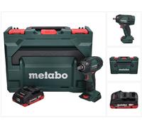 Metabo SSW 18 LTX 300 BL Visseuse à chocs sans fil 300Nm 1/2" 18V Brushless + 1x Batterie 4,0Ah + Coffret - sans chargeur (602395840)