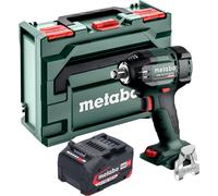 Metabo SSW 18 LTX 550 BL Visseuse à choc sans fil 18 V 550 Nm Brushless + 1x batterie 4,0 Ah + metaBOX - sans chargeur
