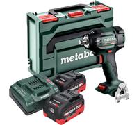 Metabo SSW 18 LTX 550 BL Visseuse à choc sans fil 18 V 550 Nm Brushless + 2x batterie LiHD 8,0 Ah + chargeur + metaBOX