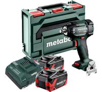 Metabo SSW 18 LTX 550 BL Visseuse à choc sans fil 18 V 550 Nm Brushless + 2x batterie LiHDX 8,0 Ah + chargeur + metaBOX