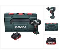 Metabo SSW 18 LTX 800 BL Visseuse à choc sans fil 18 V 800 Nm 1/2" Brushless + 1x batterie 5,5 Ah + metaBOX - sans chargeur