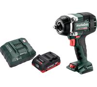 Metabo SSW 18 LTX 800 BL Visseuse à choc sans fil 18 V 800 Nm 1/2" Brushless + 1x batterie LiHD 4,0 Ah + chargeur