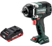 Metabo SSW 18 LTX 800 BL Visseuse à choc sans fil 18 V 800 Nm 1/2" Brushless + 1x batterie LiHD 4,0 Ah - sans chargeur