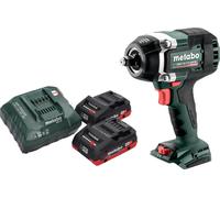 Metabo SSW 18 LTX 800 BL Visseuse à choc sans fil 18 V 800 Nm 1/2" Brushless + 2x batterie LiHD 4,0 Ah + chargeur