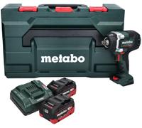 Metabo SSW 18 LTX 800 BLClé a chocs sans fil (1/2"/800 Nm)(18V 2x5,5Ah) MetaBox 602403660
