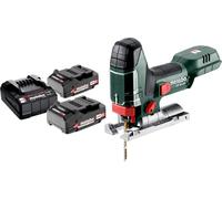 Metabo ST 18 L 90 Scie sauteuse sans fil 18 V 90 mm + 2x batterie 2,0 Ah + chargeur