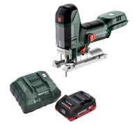 Metabo ST 18 LT 130 BL Scie sauteuse sans fil 18 V 130 mm Brushless + 1x batterie LiHD 4,0 Ah + chargeur