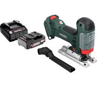 Metabo STA 18 LTX 100 Scie sauteuse sans fil 18 V 100 mm Brushless + 1x batterie 2,0 Ah + chargeur