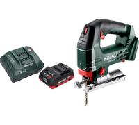 Metabo STB 18 L 90 Scie sauteuse sans fil 18 V 90 mm + 1x batterie LiHD 4,0 Ah + chargeur
