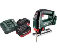 Metabo STB 18 L 90 Scie sauteuse sans fil 18 V 90 mm + 2x batterie LiHD 5,5 Ah + chargeur