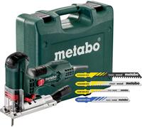 Metabo STE 100 Quick Set Stichsäge Kunststoffkoffer mit 20 Stichsägeblättern