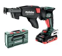 Visseuse sans fil TBS 18 LTX BL 5000 pour plaque de plâtre - 18 V - 2 x Batteries 4.0 Ah + 1 Chargeur + Métabox 145 L - METABO - 620063540