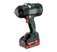 Metabo SSW 18 LTX 1450 BL Visseuse à choc sans fil 18 V 1450 Nm ( 602401810 ) Brushless + 2x batterie 8,0 Ah + chargeur + metaBOX