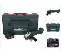 Metabo W 18 L 9-125 Meuleuse angulaire sans fil 18 V 125 mm + 1x batterie 4,0 Ah + metaBOX - sans chargeur