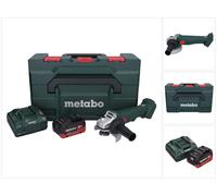 Metabo W 18 L 9-125 Meuleuse angulaire sans fil 18 V 125 mm + 1x batterie 5,5 Ah + chargeur + metaBOX