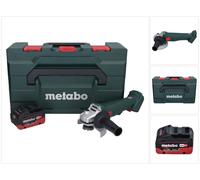 Metabo W 18 L 9-125 Meuleuse angulaire sans fil 18 V 125 mm + 1x batterie 5,5 Ah + metaBOX - sans chargeur