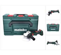 Metabo W 18 LT BL 11-125 Meuleuse d'angle sans fil 125mm 18V Brushless + Coffret MetaBOX - sans batterie, sans chargeur (613052840)