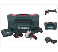 Metabo WB 18 LT BL 11-125 Quick Meuleuse d'angle sans fil 18 V 125 mm Brushless + 1x batterie 4,0 Ah + chargeur + metaBOX
