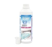 Metacril Idronet, Nettoyant Universel Spécifique pour Baignoire Balnéo et Spa, Formule Non Moussante avec Action Dégraissante + Gobelet Doseur Gradué - 500 ml