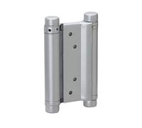 Metafranc 310726 Lot de 2 charnières de porte battantes, 100 mm, capacité de charge 20 kg, en métal robuste, pour porte battante, ferrure western pour portes de saloon