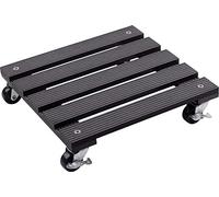 Metafranc Chariot de transport WPC WU0825110 - 60 kg, 300 x 300 x 73 mm, 4 roulettes pivotantes