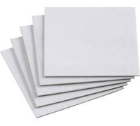 Metafranc WU0645546 Patin en feutre carré, autocollant blanc (L x l) 200 mm x 200 mm 1 set