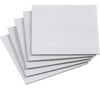 Metafranc WU0645546 Patin en feutre carré, autocollant blanc (L x l x H) 200 x 200 x 3 mm 1 set Package