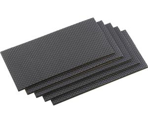 Metafranc WU0645726 Patin pour meuble autocollant noir (L x l) 200 mm x 100 mm 1 set