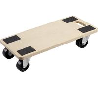 Metafranc Chariot de transport WU0822120 Contreplaqué 500 kg 590x290x126 mm 4 roulettes PP