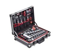 Metafranc WU8971470 pour les bricoleurs Mallette à outils équipée 131 pièces (l x H x P) 320 x 140 x 460 mm