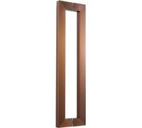 Metal Glass Door Pulls Grab Easy to Install,Door Pull Handle Internal External, Contemporary Door Handles Two-Side Design, Shower Basement Patio Door(Rose Gold,Length 150cm(59inch))