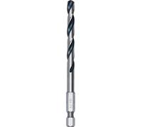 Bosch 1x Foret hélicoïdal Metal HSS avec emmanchement hexagonal | pour Acier, Métaux non ferreux, Ø 6,00 mm Professional Accessoire Perceuses/visseuses rotatives