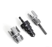 Metal Pipe Threader Set Internal External Cutter Tool(3pcs) | Internal and external cutters, 1/2 and 3/4 inch sizes, strong threads, pipe fitting essential, pour durable metal