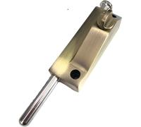 Metal Revolving Door Latch Lock | Multicolor 2 pcs for Wood Iron Framed Sliding Patio Glass Closet Doors: Replacement(Army Green)