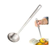 Metal Spatula - 11.81 Inches, Titanium Kitchen Turner, Lightweight | Metal Spatulas for Kitchen Use for Pans Outdoor Camping Frying Serving Grill BBQ