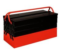 Bahco Boîte à outils vide 1497MBF750 - métal noir/orange, 7 compartiments, 250 mm