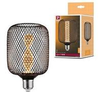 Metallic Glow Standard 230 V Ampoules LED Zyl E27 Spiral 200lm 4,2W 1800K Noir Noir G