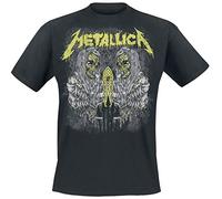 Metallica Générique Sanitarium_Men_BL_TS:2XL T-Shirt, Noir (Black Black), XX-Large Homme