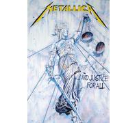 Metallica - Poster Justice (86 cm x 86 cm) - Décoration de salon - Salle de séjour