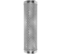 Métallique Grille de Protection de Cheminée Sécurité, Argentée | Installation Rapide sans Outil, Structure en Métal à Mailles, pour Sortie de Toit et Usage la Cuisine