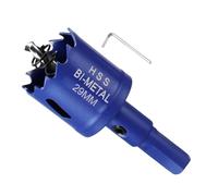 METALLIXITY Kit de Scie Cloche Bi-Métal 29mm (1-1/8") Fraiseuse à Trou Bleu