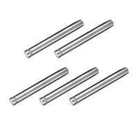 METALLIXITY Signe Entretoise Vis (12x100mm) 5pcs, INOX Acier Publicité Vis Verre Acrylique Clou - pour Image Cadre Signe Affiche