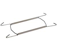 Metaltex Fouet Rotatif en Acier Inoxydable - Fouet Manuel à Rotation - 35 cm